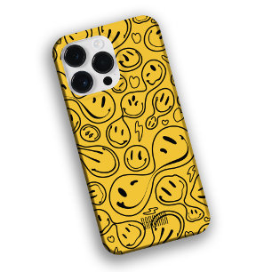 Funda Para iPhone 14 Pro Max De Case-Mate Patrón sonriente de sonrisa de Guay Face Melding a