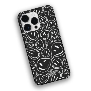 Funda Para iPhone 14 Pro Max De Case-Mate Patrón sonriente de sonrisa de Guay Face Melding B