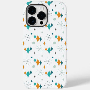 Funda Para iPhone 14 Pro Max De Case-Mate Patrón Starburst de mediados de siglo moderno