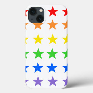 Funda Para iPhone 13 Patrón Starry de color moderno