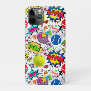 Funda Para iPhone 11 Pro 😍 🤩 Patrón 🎾 tenis ecléctico