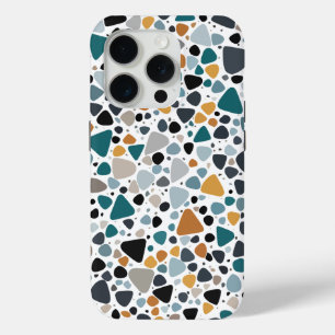 Funda Para iPhone 15 Pro Patrón Terrazo