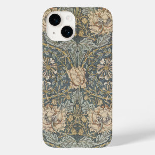 Funda Para iPhone 14 De Case-Mate Patrón textil floral victoriano William Morris