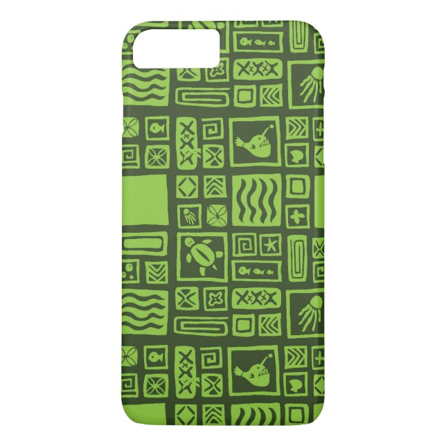 Funda De Case-Mate Para iPhone Patrón Tiki (Reverso)