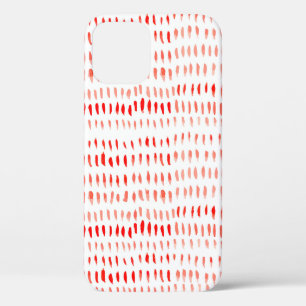 Funda Para iPhone 12 Patrón transparente de color de agua