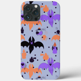 Funda Para iPhone 13 Pro Max Patrón transparente de Halloween
