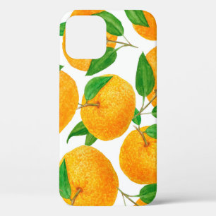 Funda Para iPhone 12 Patrón transparente dibujado a mano en color de ag