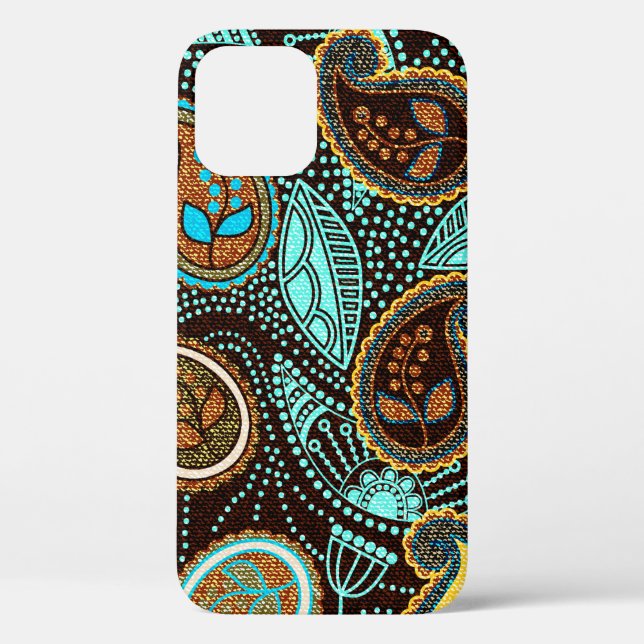 Funda De Case-Mate Para iPhone Patrón transparente, efecto textura de vaqueros  (Reverso )