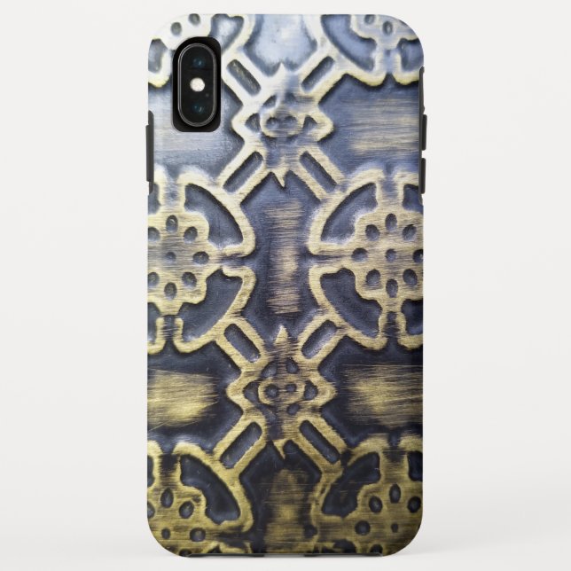 Funda De Case-Mate Para iPhone Patrón tribal africano (Reverso)