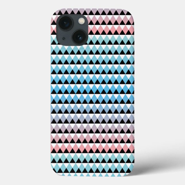 Funda De Case-Mate Para iPhone Patrón tribal azteca ombre (Reverso)