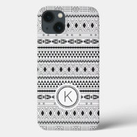 Patrón tribal Boho Aztec