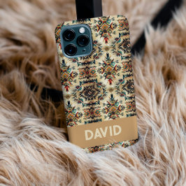 Funda Para iPhone 14 De Case-Mate Patrón Tribal de Arte Étnico Nativo Americano Pers