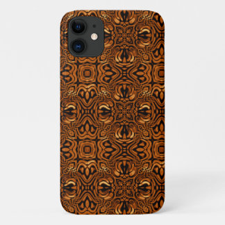 Funda Para iPhone 11 Patrón tribal en oro