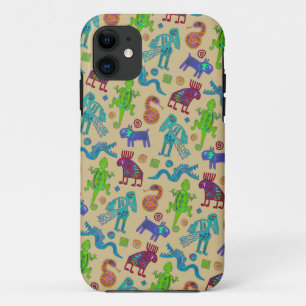Funda Para iPhone 11 Patrón tribal primista de cultura africana mexican