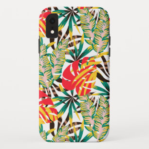 Funda Para iPhone XR Patrón tropical brillante