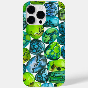 Funda Para iPhone 14 Pro Max De Case-Mate Patrón turquesa