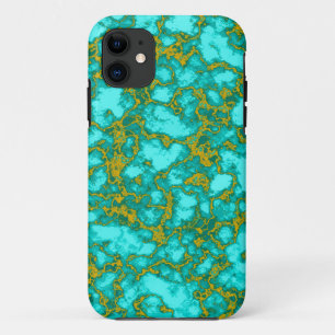 Funda Para iPhone 11 Patrón turquesa