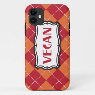 Funda Para iPhone 11 Patrón Vegan Argyle