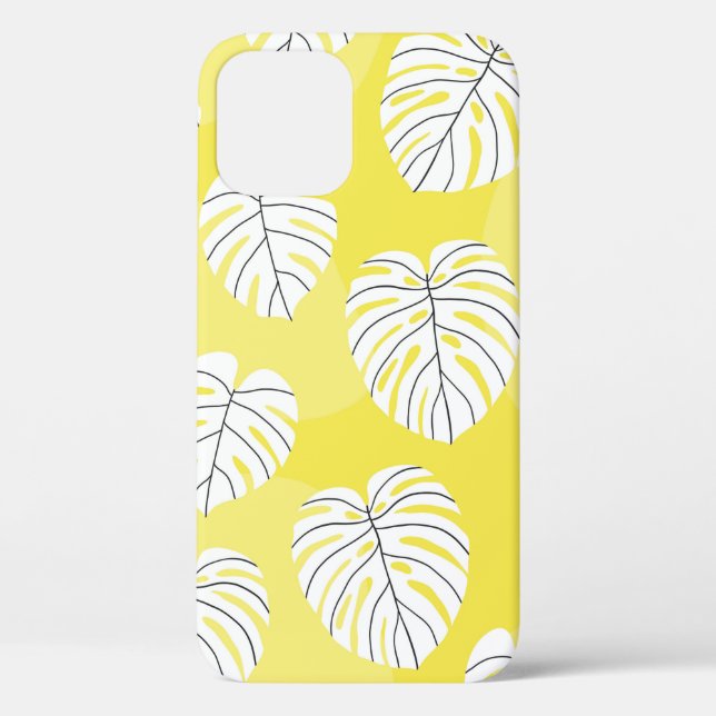 Funda De Case-Mate Para iPhone Patrón veraniego sin fisuras con monstruos de esti (Reverso )