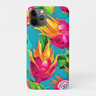 Funda Para iPhone 11 Pro Patrón vibrante de fruta de dragón