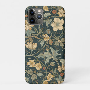 Funda Para iPhone 11 Pro Patrón vintage floral Art Nouveau de William Morri