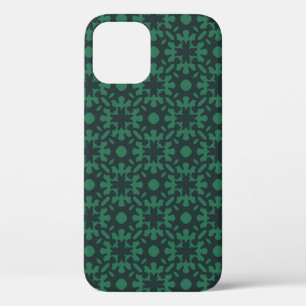 Funda Para iPhone 12 Patrón vintage sin foco. Antecedentes con beltifu
