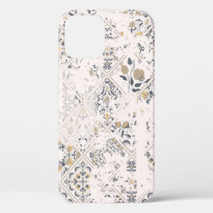 Funda Para iPhone 12 Patrón vintage sin foco con efecto de attriti