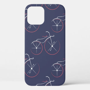Funda Para iPhone 12 Patrón vintage sin inconvenientes de la parte anti
