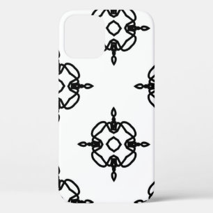 Funda Para iPhone 12 Patrón vintage sin soldadura en las plantas orname