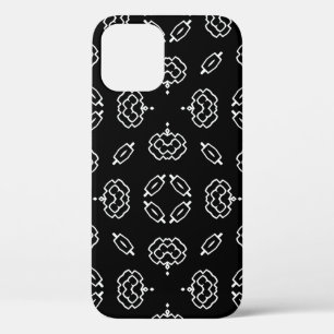 Funda Para iPhone 12 Patrón vintage sin soldadura en las plantas orname