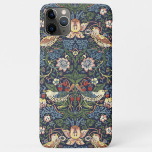 Funda Para iPhone 11 Pro Max Patrón Vintage William Morris Strawberry Thief