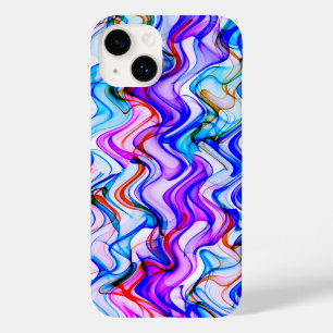 Funda Para iPhone 14 De Case-Mate Patrón Zig Zag de ondas múltiples de Guay