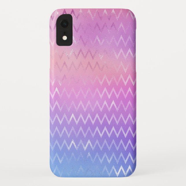 Funda De Case-Mate Para iPhone Patrón Zig Zag irlandés (Reverso)