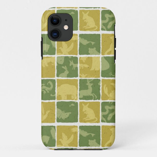 Funda De Case-Mate Para iPhone patrón zoológico (Reverso)