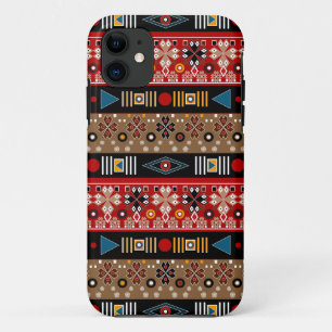 Funda Para iPhone 11 Patrones africanos, patrón oriental arrojar almoha