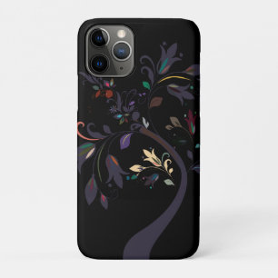 Funda Para iPhone 11 Pro Patrones de flores de colores elegantes