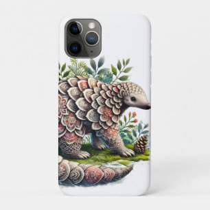 Funda Para iPhone 11 Pro Patrones de la naturaleza - Pangolin de la jungla