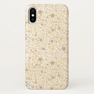 Funda Para iPhone X patrones de lunares orgánicos