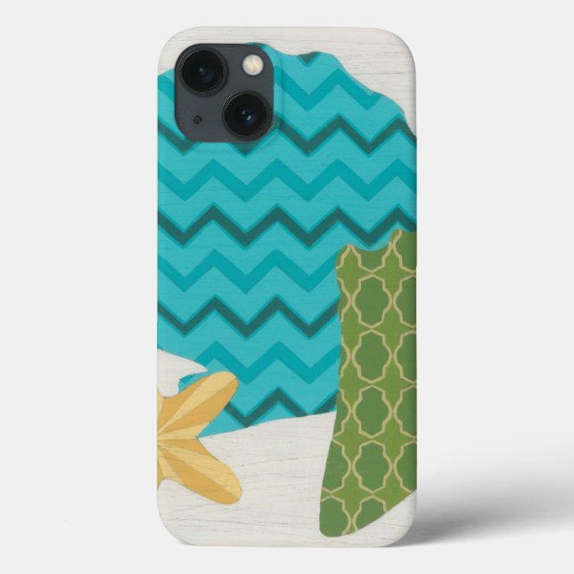 Funda De Case-Mate Para iPhone Patrones de shell II (Reverso)