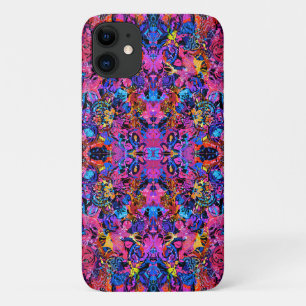 Funda Para iPhone 11 Patrones florales abstractos coloridos lindos