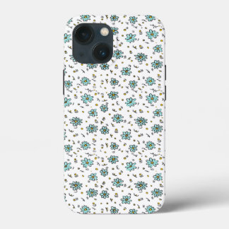 Funda Para iPhone 13 Mini Patrones florales curados Funda-Mate iPhone Apple 