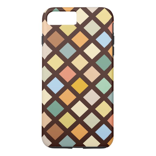 Funda De Case-Mate Para iPhone Patrulla de brillantes Diamantes (Reverso)