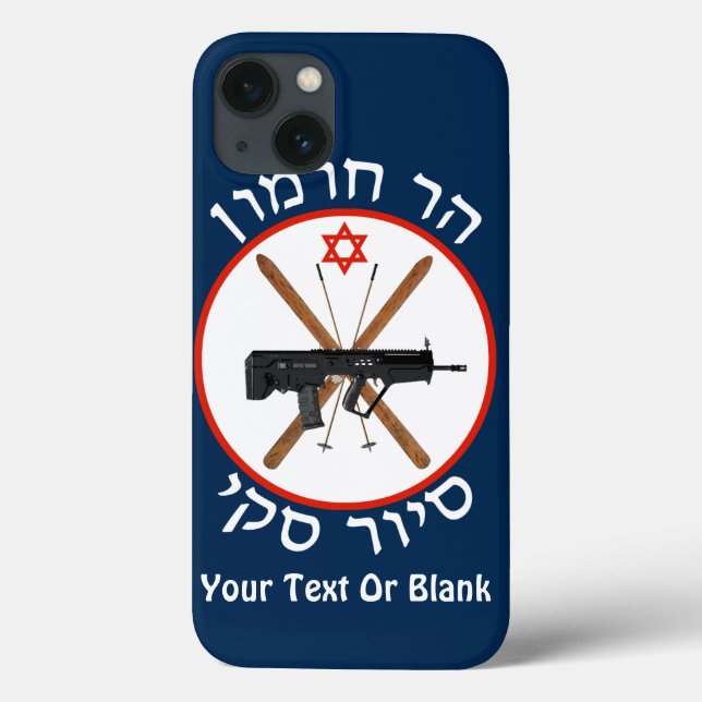 Funda De Case-Mate Para iPhone Patrulla de esquí de Hermon (Reverso)