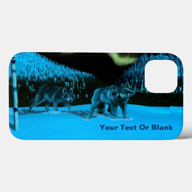 Funda De Case-Mate Para iPhone Patrulla nocturna (Reverso (Horizontal))