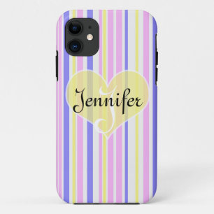 Funda Para iPhone 11 Patrulla por estiramiento (peras, geel, con en roc