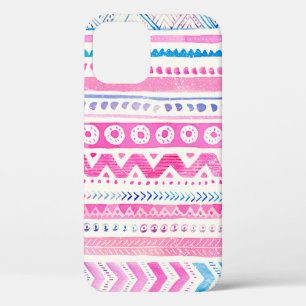 Funda Para iPhone 12 Patte ornamental de la etnia tribal de las aguas s