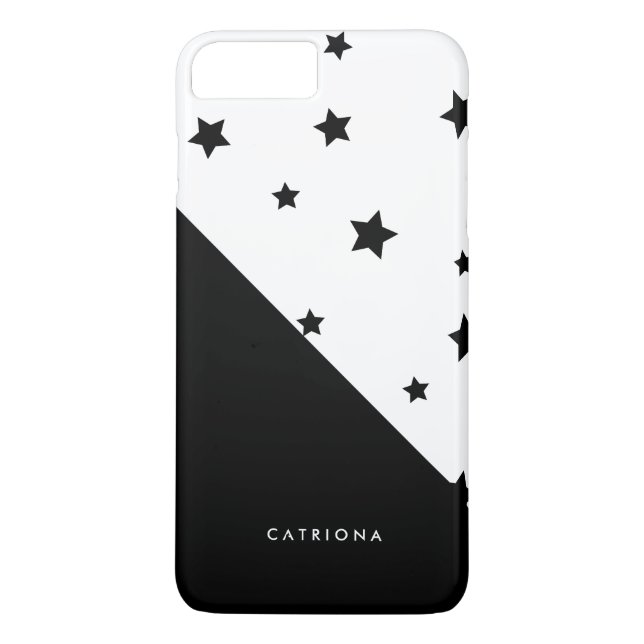 Funda De Case-Mate Para iPhone Patten Patten Abtracto Personalizado de Estrellas  (Reverso)
