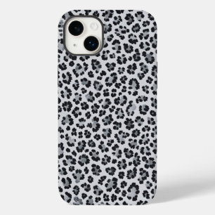 Funda Para iPhone 14 Plus De Case-Mate Pattern Leopard Print Gray