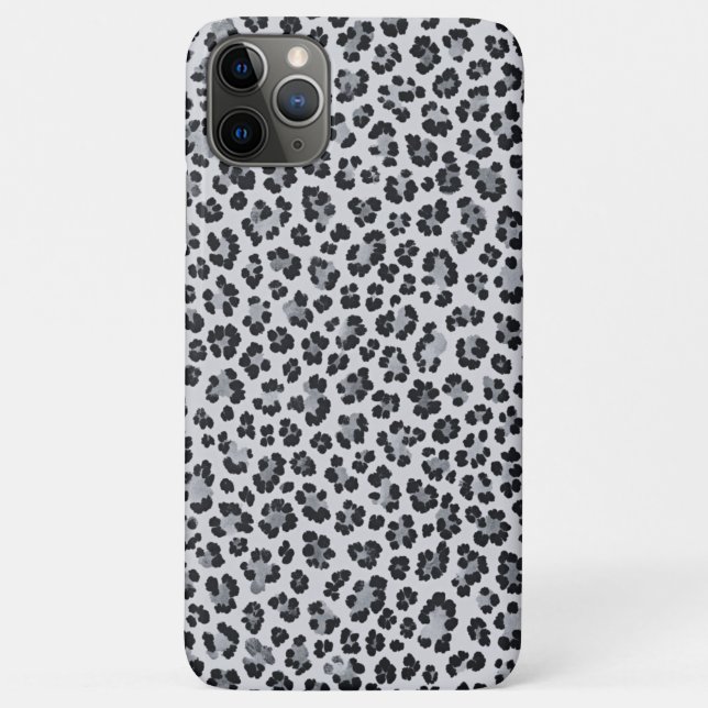 Funda De Case-Mate Para iPhone Pattern Leopard Print Gray (Reverso)
