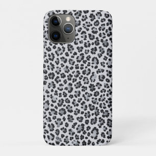 Funda Para iPhone 11 Pro Pattern Leopard Print Gray